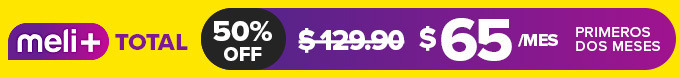 SUSCRÍBETE A MELI+ TOTAL POR 65 PESOS
