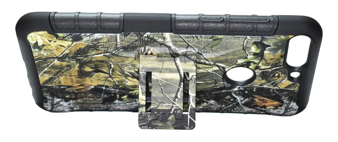 Funda Moss Uso Rudo Camuflage 3 En 1 Para Huawei Y7 2018