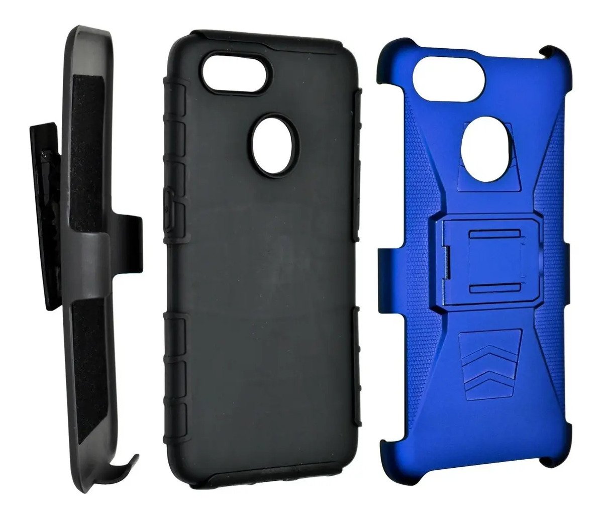 Funda Uso Rudo 3 En 1 Colores Oppo A12
