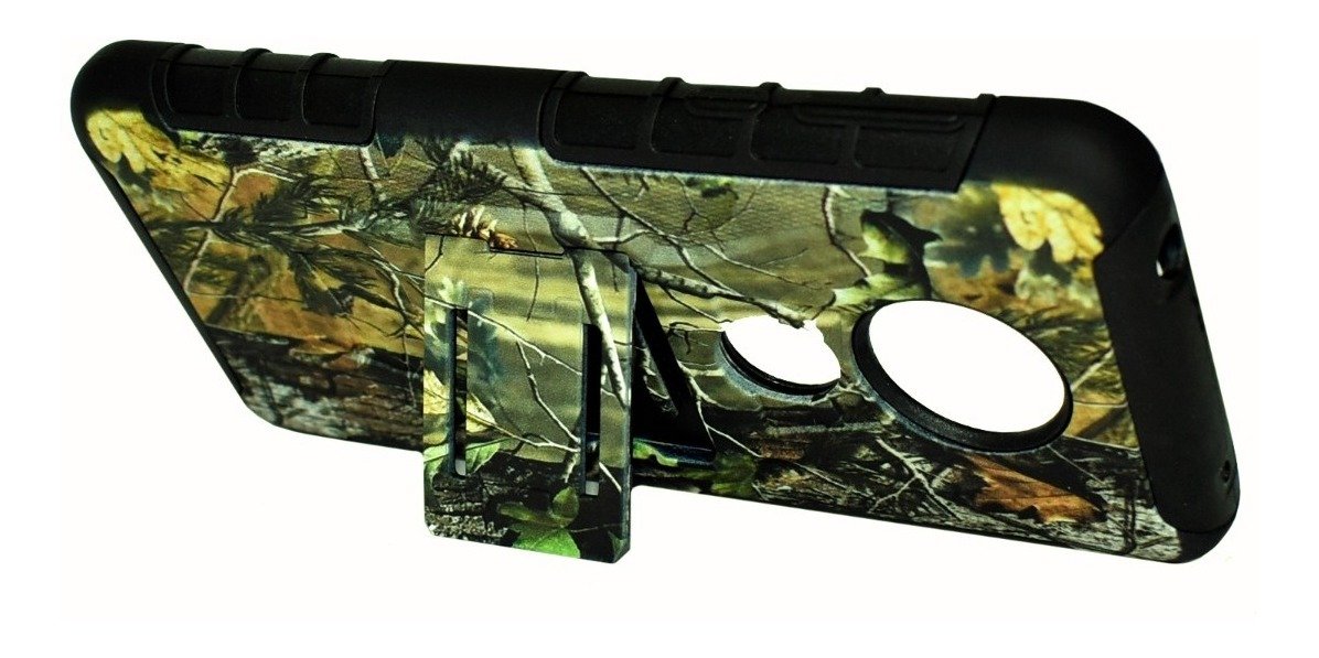 Imagen 5 de 8 de Funda Uso Rudo Camuflage 3 En 1 Moto E5 Play Go Xt 1920-18