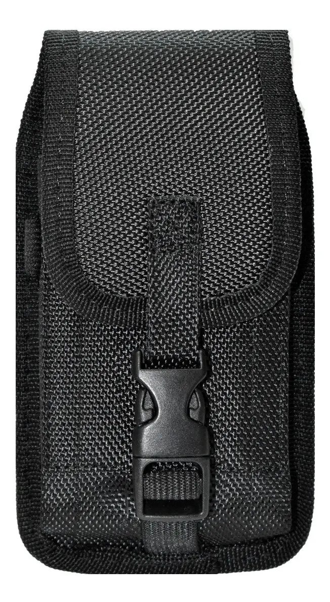 Funda Comando Negra Vertical Nylon Balistic V1 4.7 Y 5.5
