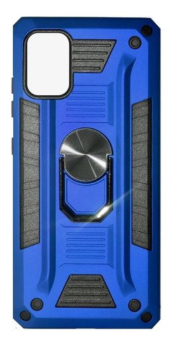 Imagen 8 de 9 de Funda Anillo Magnetica Moss Case Uso Rudo Para Samsung