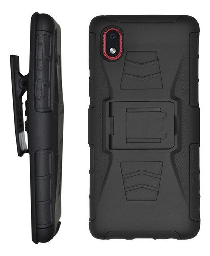 Funda Cover Uso Rudo 3 En 1 Moss Para Modelos Samsung Galaxy