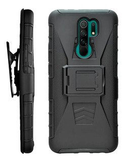 Funda Uso Rudo 3 En 1 Xiaomi Redmi 9