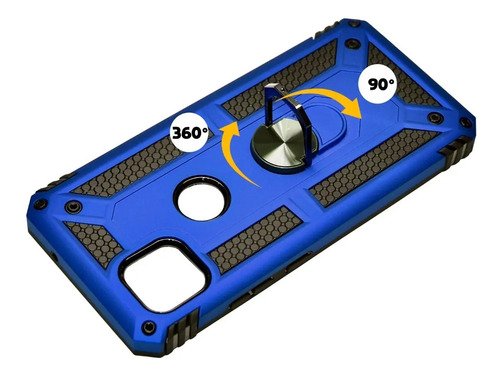 Funda Anillo Magnetica Case Uso Rudo Para Modelos Motorola