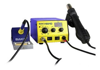 Estacion Soldar Baku Bk 601d Con Pistola De Aire