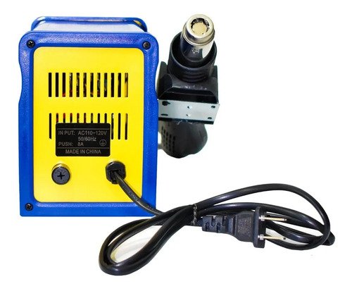 Imagen 6 de 7 de Estacion Pistola Calor Rep Electronica Baku 858l