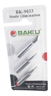 Puntas Para Cautin De Repuesto Baku 9033 !! Originales!! 3pz