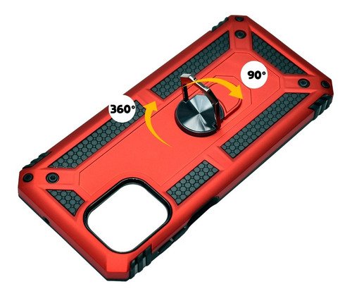 Funda Anillo Magnetica Case Uso Rudo Para Modelos Motorola