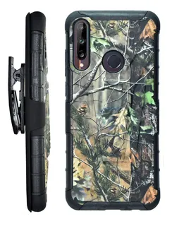 Funda Uso Rudo Camuflage 3 En 1 Huawei Y7p