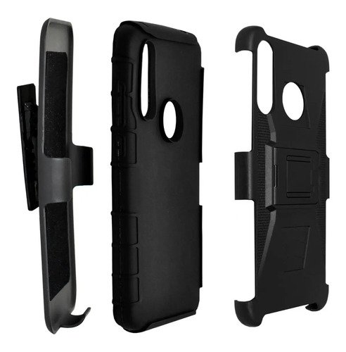Funda Moss Uso Rudo 3 En 1 Para Alcatel 1s 2020 5028a 5007a