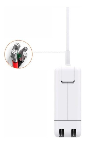 Cargador Compatible Mac Macbook 60w Magsafe2 A1435 A1502