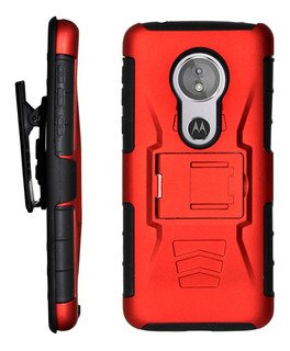 Funda Uso Rudo 3 En 1 Colores Motorola Moto E5 / G6 Play 