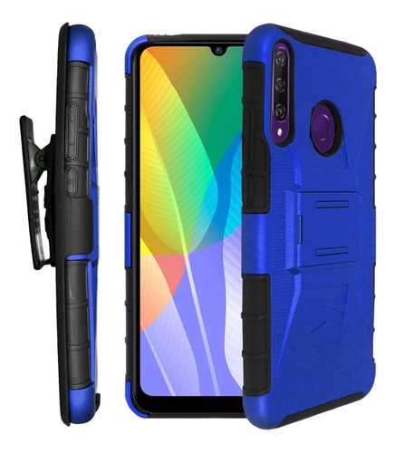 Funda Uso Rudo 3 En 1 Colores Huawei Y6p