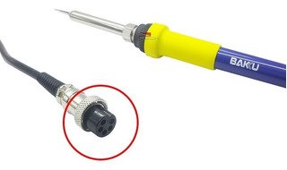 Refaccion De Cautin Para Estacion De Soldar Baku Hembra