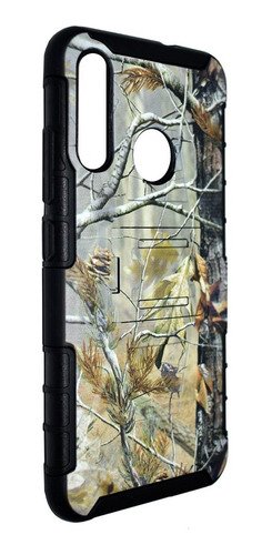 Funda Moss Uso Rudo Camuflage 3 En 1 Para Moto E6 Plus