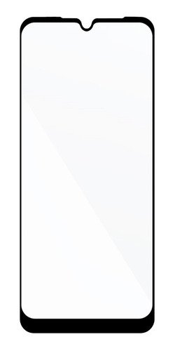 Imagen 2 de 2 de Mica Cristal Templado 10d Marco Negro Modelos Oppo