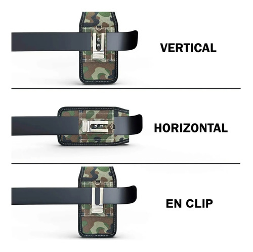 Funda Comando Camuflage Vertical V1 4.7 Y 5.5