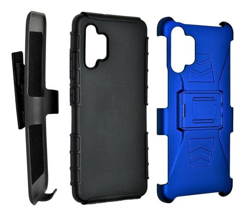 Imagen 2 de 10 de Funda Moss Uso Rudo 3 En 1 Colors Para Samsung A04 A04s