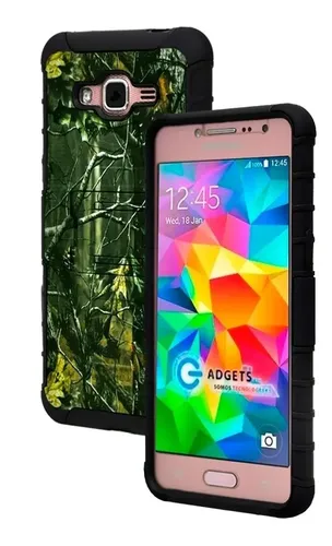 Funda Uso Rudo Camuflage 3 En 1 LG Q Stylus
