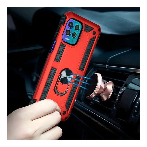 Funda Anillo Magnetica Case Uso Rudo Para Modelos Motorola