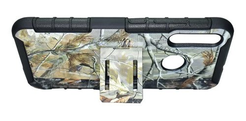 Funda Moss Uso Rudo Camuflage 3 En 1 Para Moto E6 Plus